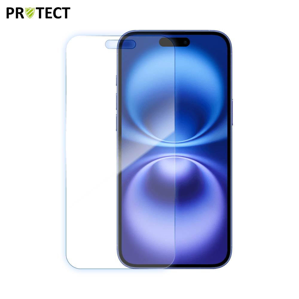 Protection d'écran en Verre Trempé Premium PROTECT pour iPhone 16 Transparent