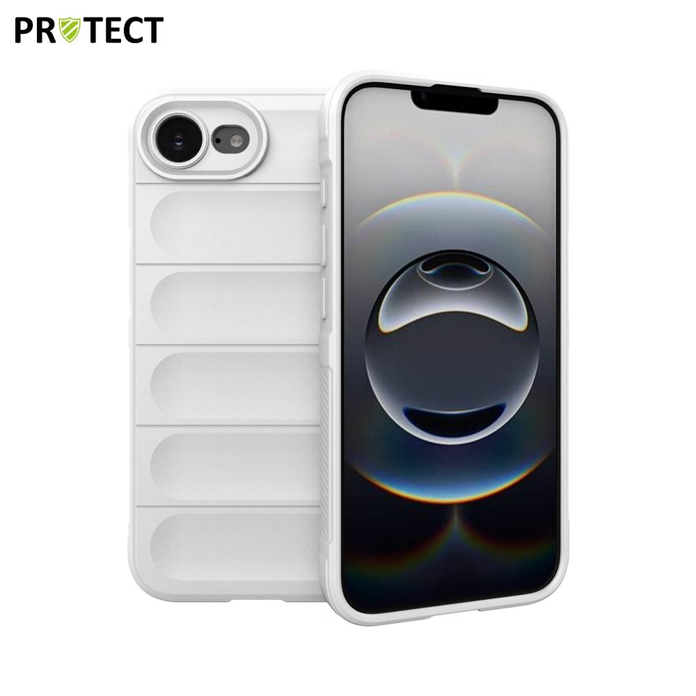 Apple iPhone 16e IX008 PROTECT White Case - Durable TPU Shockproof Cover