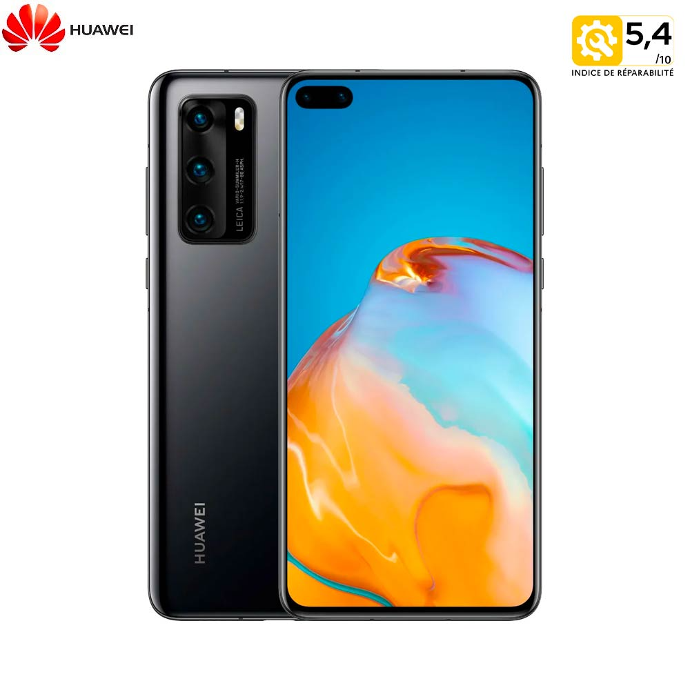 Huawei P40 128GB New Black Smartphone: Immersive OLED, Triple Camera, 5G
