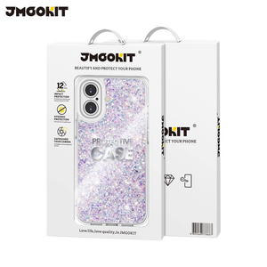 Coque Twinkle JMGOKIT iPhone 16 Plus Argent – Protection Intégrale Durable