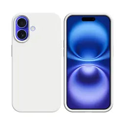 Soft Touch Silicone Protective Case for Apple iPhone 16