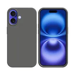 Soft Touch Silicone Protective Case for Apple iPhone 16