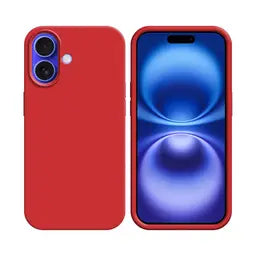 Premium Silicone Case for Apple iPhone 16 Plus Full Protection