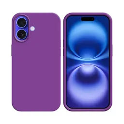 Premium Silicone Case for Apple iPhone 16 Plus Full Protection