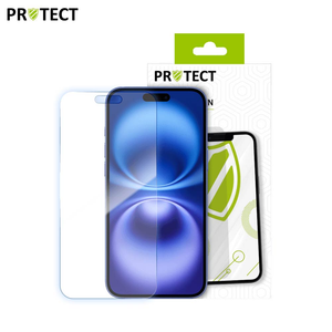 Protection d'écran en Verre Trempé Premium PROTECT pour iPhone 16 Transparent