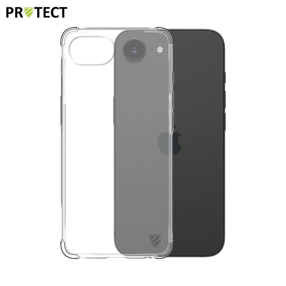 Coque Silicone Renforcée PROTECT pour Apple iPhone 16e Transparent Durable