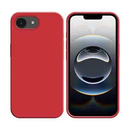 Premium Orange Silicone Case for Apple iPhone 16e - Enhanced Protection & Grip