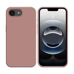 Premium Orange Silicone Case for Apple iPhone 16e - Enhanced Protection & Grip