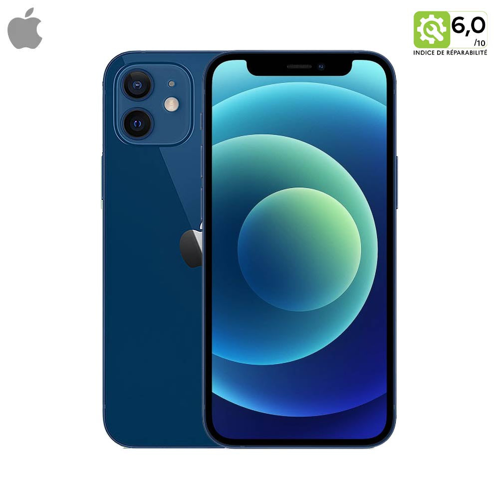 Premium Apple iPhone 12 64GB Grade A Blue Smartphone, A14 Bionic Chip