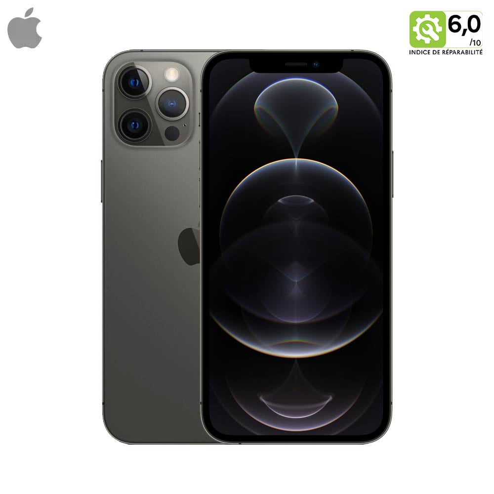 Apple iPhone 12 Pro 128GB Graphite, Grade B, Fully Functional, Certified Refurbished Smartphone