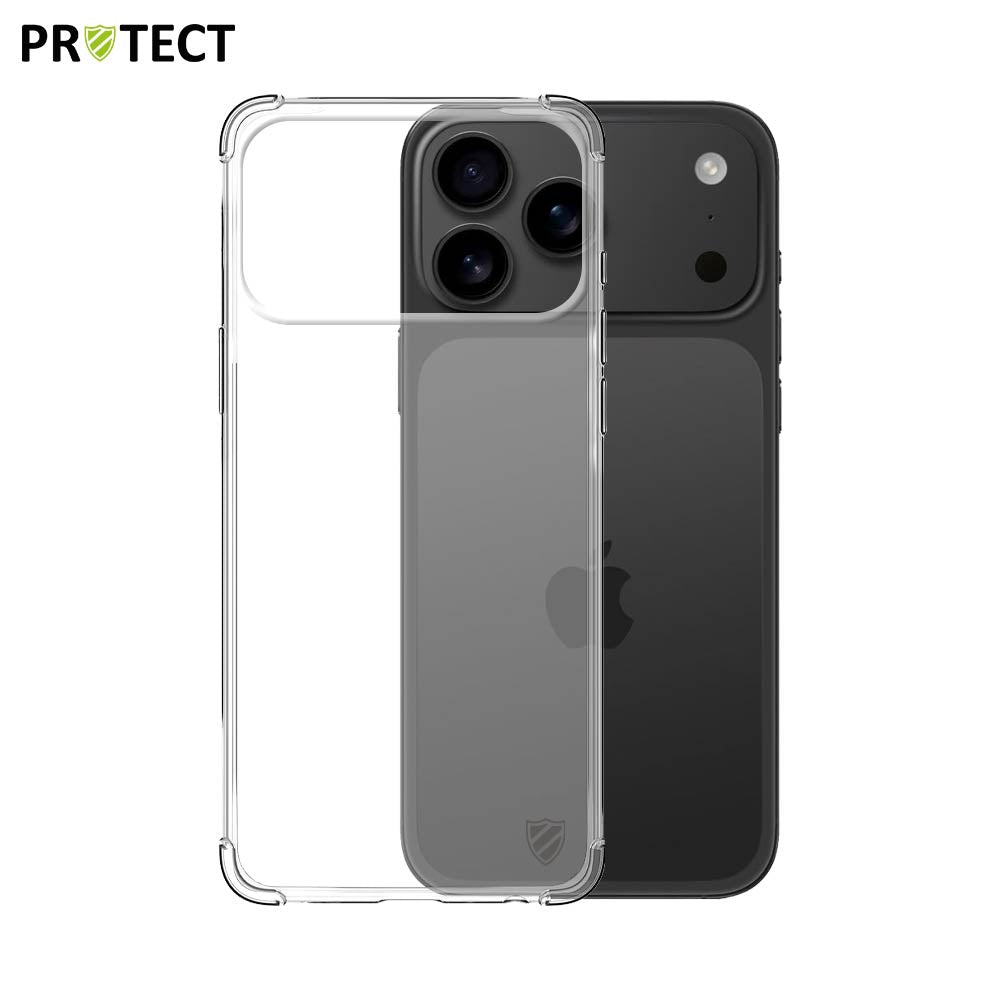 Premium Clear Reinforced Silicone Case for Apple iPhone 17 Pro Max, Shockproof Protection