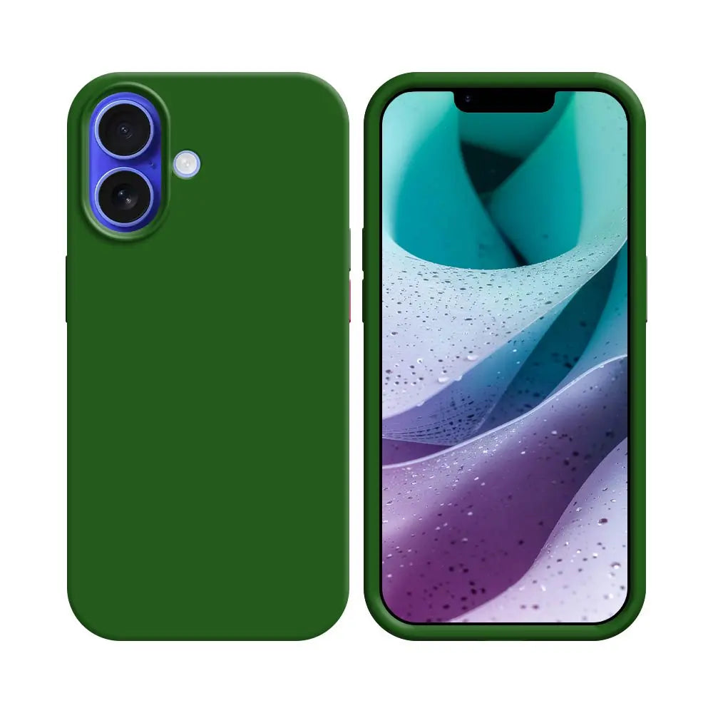 Coque Silicone Compatible pour Apple iPhone 17