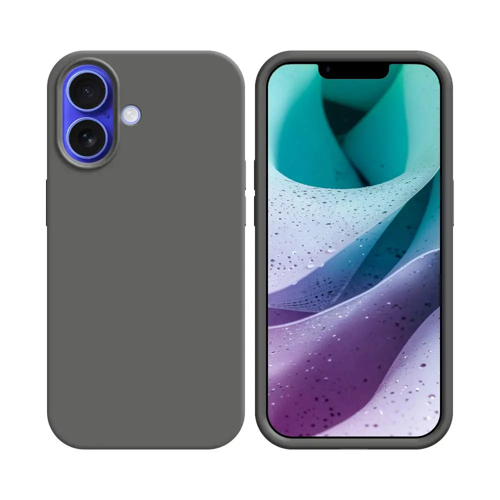Coque Silicone Compatible pour Apple iPhone 17