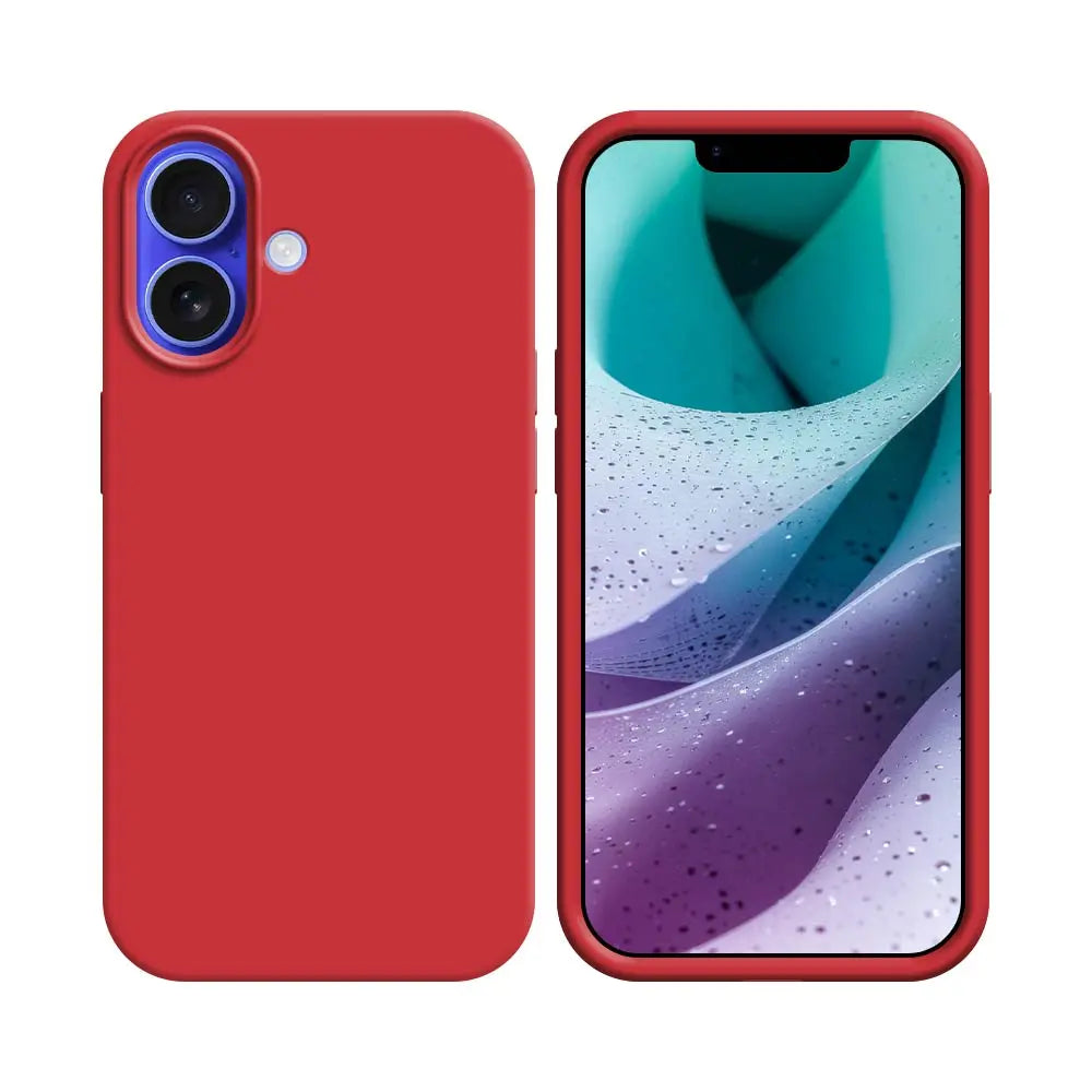 Coque Silicone Compatible pour Apple iPhone 17