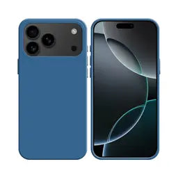 Premium White Silicone Case for Apple iPhone 17 Pro Max, Slim Fit Protection