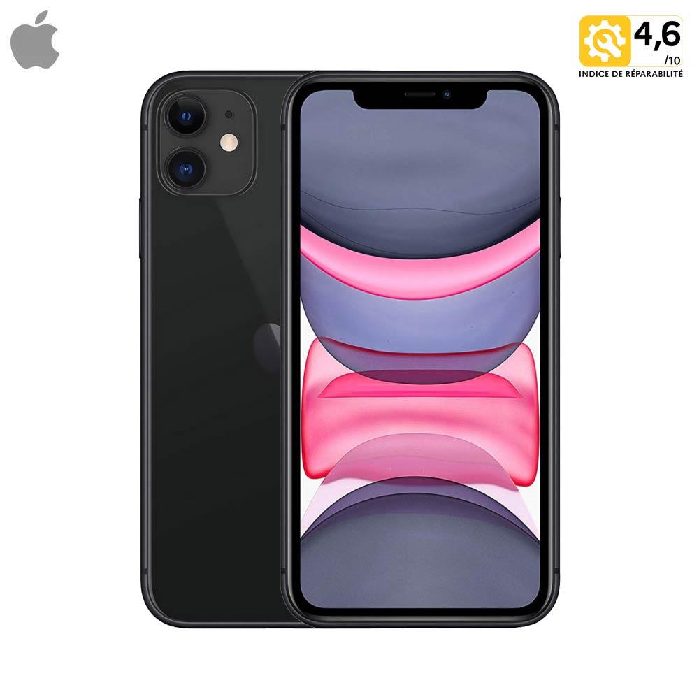 Apple iPhone 11 64 Go Noir Grade A Reconditionné Puissant Écran Liquid Retina