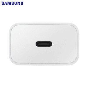Samsung 15W USB-C Wall Charger: Fast, Safe, Universal Power Adapter White