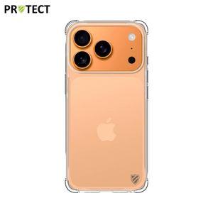 Coque Silicone Renforcée Transparente PROTECT pour iPhone 17 Pro : Protection Optimale