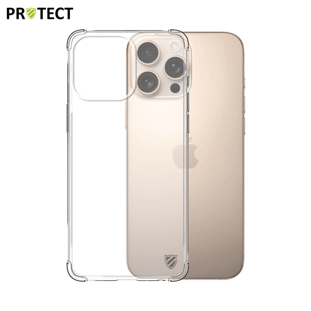 Apple iPhone 16 Pro Reinforced Clear Silicone Case Mobilax PROTECT Series